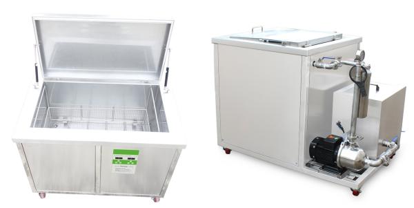 líquido de limpeza ultrassônico industrial das peças das peças mecânicas de 3KW 264L, líquido de limpeza sônico industrial 
