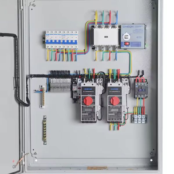 Waterproof Pump Control Box with Three-Phase Four-Wire Design for 220V/380V Power Distribution Cabinet