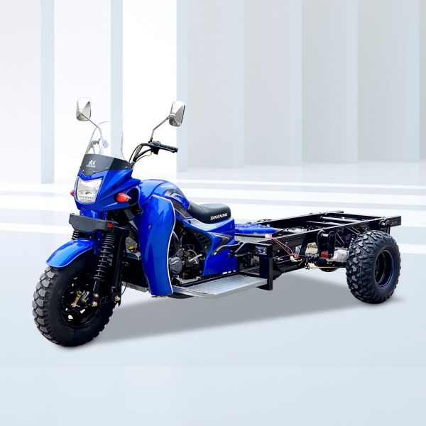 300cc Water Cooled Petrol Three Wheels Cargo Tricycle with Customized Body Frame