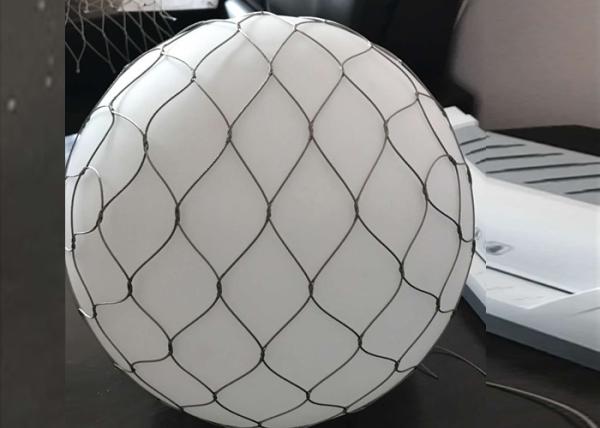 4MM Stainless Steel Rope Mesh For Searchlight Lamp Chimney