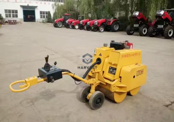 800kg Vibratory Road Roller LTC08H Walking behind Double drum 5.9kw