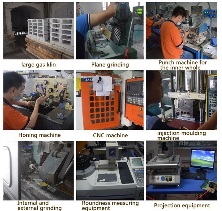 Блок высокотемпературной окиси Zirconia керамический для промышленных продуктов