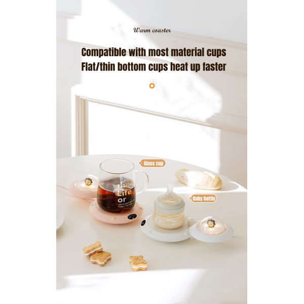 110-220 V Stylish UFO  Coffee Milk Tea Mug Cup Electric Heating Coaster Warmer