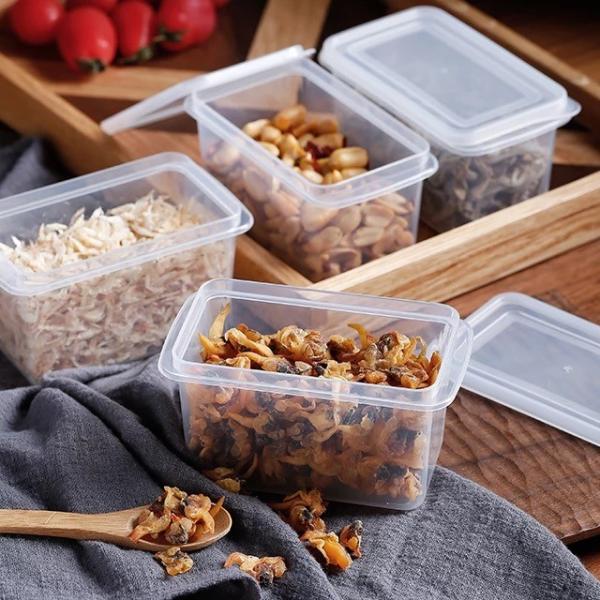 Fresh Fruit Snacks Storage 7.2*12.5*13.2cm Plastic Crisper