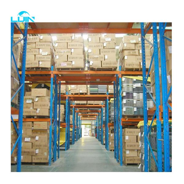 Heavy Metal Pallet Beam Shelf Warehouse Storage High Density Teardrop Pallet Racking System