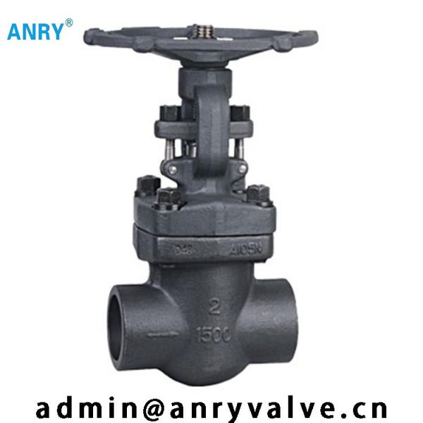 High Temperature Forged Steel Gate Valve High Pressure 800LBS Bolted Bonnet