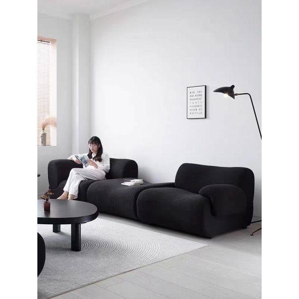 NEXTOP Hotel Room Large Linen Sofa Customized Luxury Hotel Furniture
