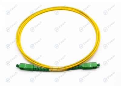 Simplex Duplex Singlemode Fiber Optic Patch Cord SC APC Ceramic Ferrule Inner