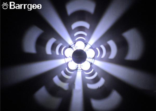 Flower Shape Indoor LED Wall Lights 1W 3W Single Color CE RoHS FCC Approved