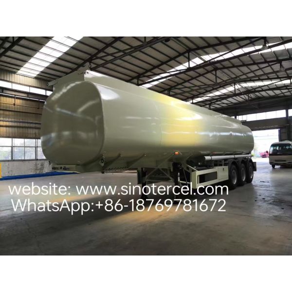 SINOTERCEL Three-axle  40 CBM fuel tank semi-trailer
