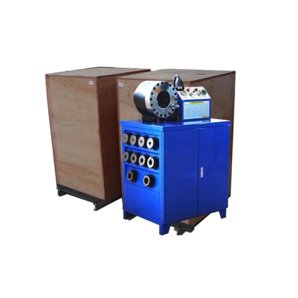 2 Inch High Model 10 Dies Rubber Hose Crimping Machine With 600T Crimping Force