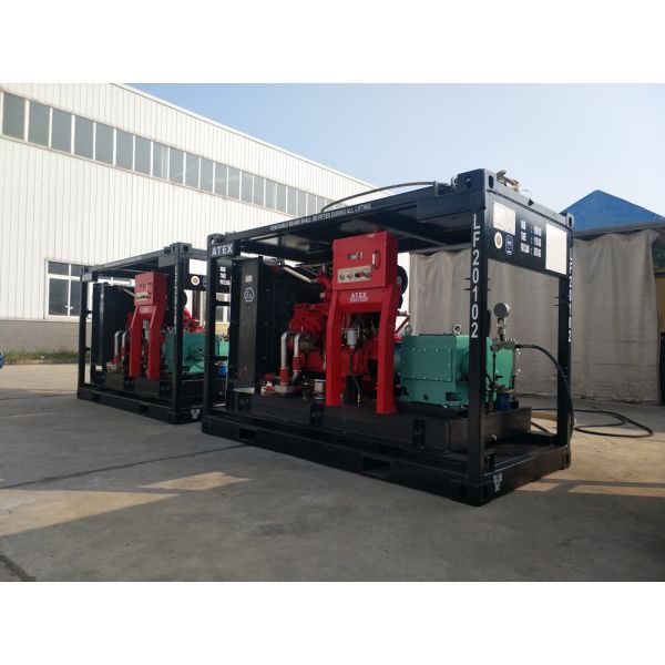 Diesel Engine ATEX Zone 2 High Pressure Cleaner With DNV Lifting Frame Explosion Proof
