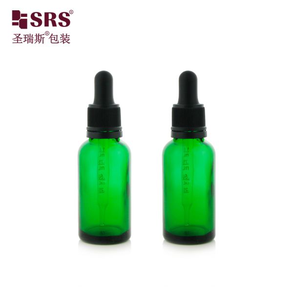Empty 5ml 10ml 15ml 20ml 30ml 50ml 100ml Glass Dropper Bottle with TEC for Skincare Essential Oil