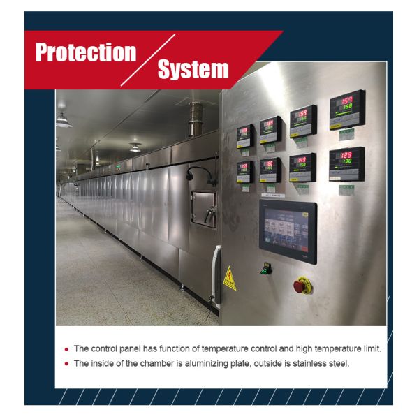 Temperature Adjustable Electric Biscuit Convectional Industrial Cookie Tunnel Oven