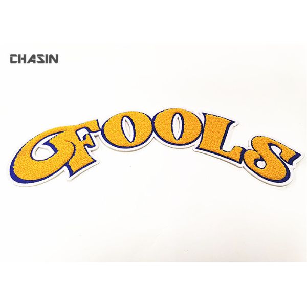 Леттермен куртки университетской спортивной команды латает/чувствуемые заплаты п