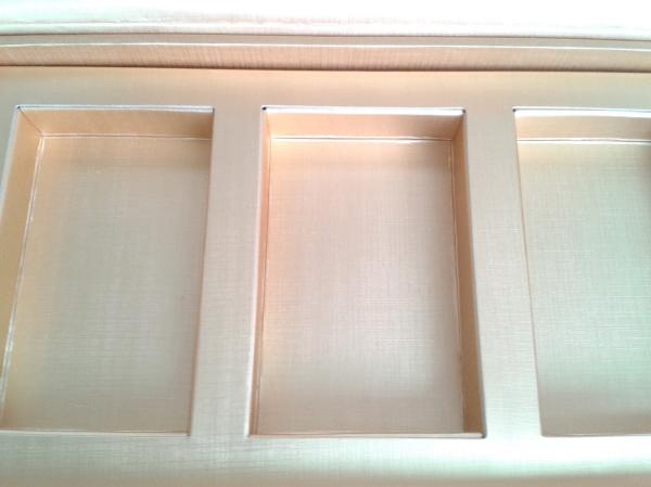 Elegant Rigid Board Cigar Packaging Box , Foil Coated Paper Luxury Gift Boxes