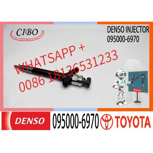 DENSO COMMON RAIL 095000-6970 23670-09190 FUEL Injector 095000-6971 for Toyota Corolla VERSO RAV4, D4D 2.0 23670-0R050