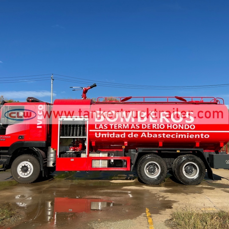 Hongyan 6x4 20cbm/20ton Water Tank Fire Truck for Fire Suppression