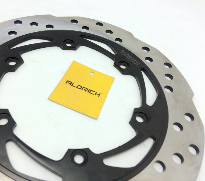 Bajaj Pulsar 200NS Rear Brake Disc - Premium Steel Motorcycle Braking Rotor (Standard Size OEM Replacement)