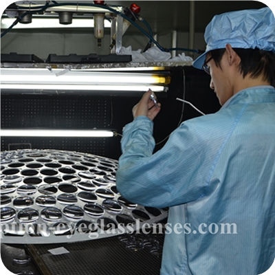 Aspherical Cr39 Single Vision Lenses 1.67 High Index UV400 Hard Multi Coated