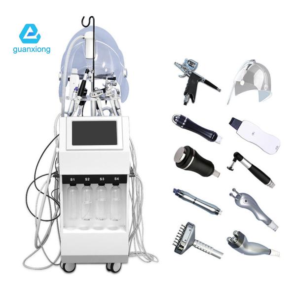 11 In 1 Facial Skin Dermabrasion Machine For Acne Scars Ultrasound Skin Rejuvenation Device