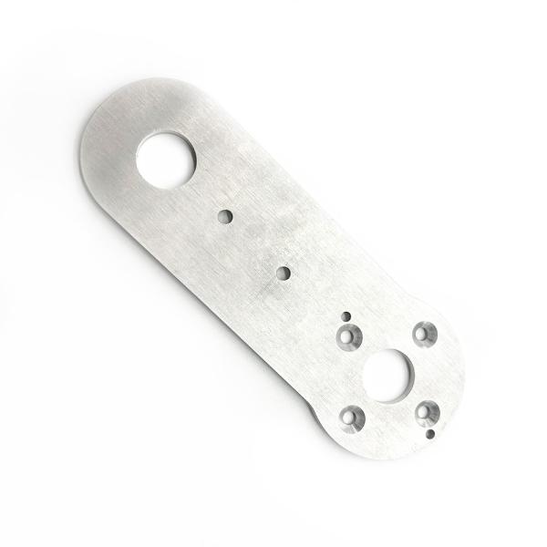 Service d'usinage de plaques de brossage en aluminium personnalisable