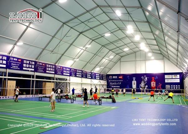 6000mm Height Polygon Sport Event Tents To Cover Badminton Courts