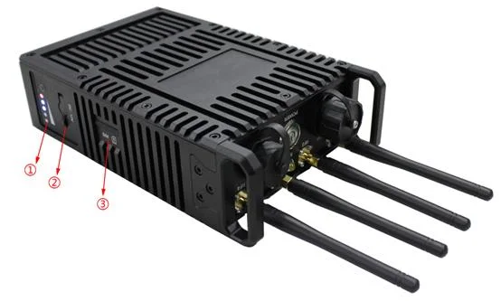 Радио Manpack высокого разрешения 4T4R MIMO 5G с видеокомпрессией H.264/H.265