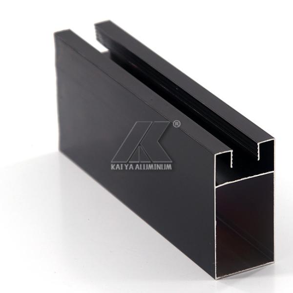 Philippines Anodize Black Window And Door Aluminum Profile Customize Size