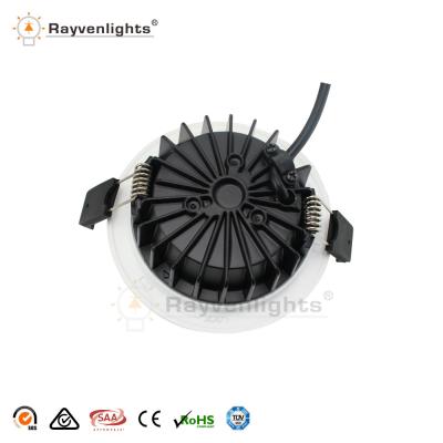 L'épi de cuisine de chambre à coucher a mené le rond de Downlight RVB a enfoncé 90mm coupé