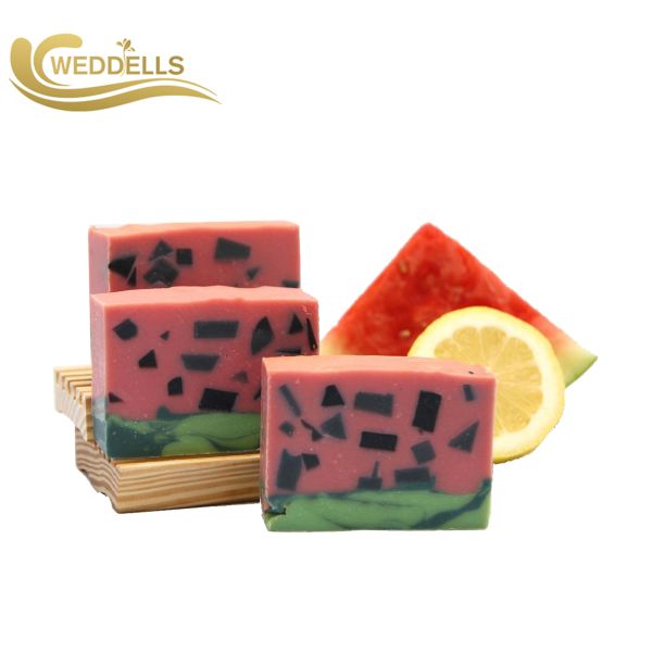 Handmade Natural Body Soap Bar Elegant With Flower Scent Essential Oils