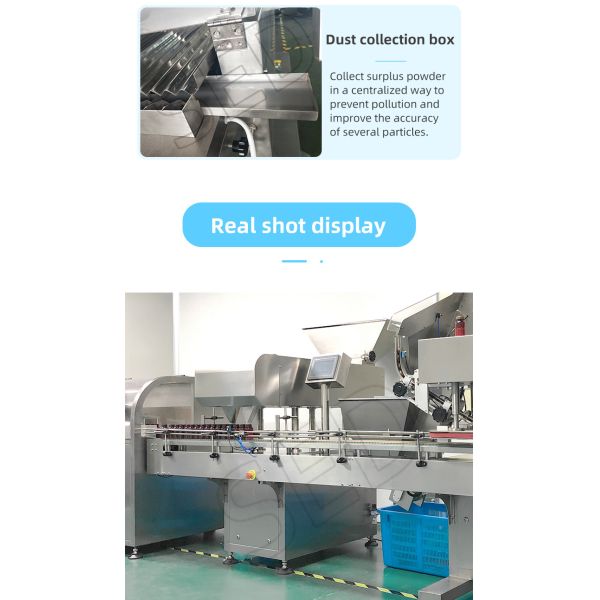 8 каналов Капсула из нержавеющей стали счетчик