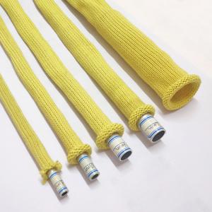 Tempering furnace high temperature resistant 25mm aramid knitted sleeve bending