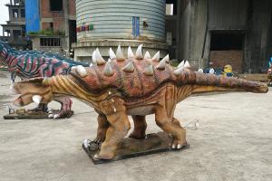 Life-Size Beautiful Robotic Sunproof Animatronic Dinosaur Raptor For Sale