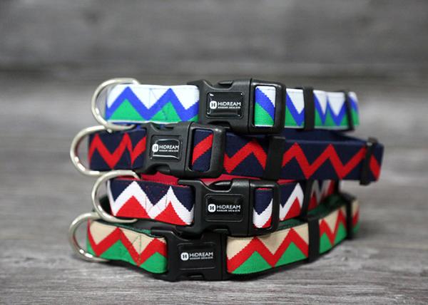 1 Polyester Dog Collar Custom Heavy Duty Woven Elastic Christmas Dog Collar Xl Xs Xxl