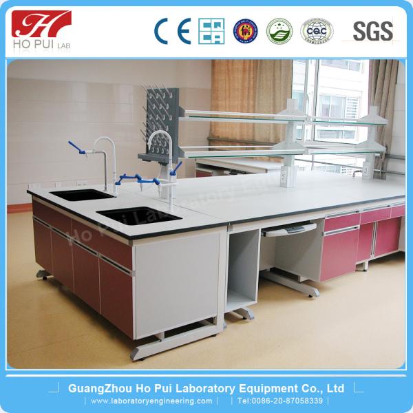 Anti Aging School Lab Furniture Adjustable Height Laboratory Workbench