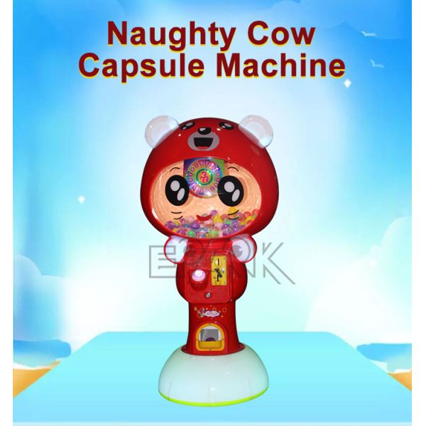Capsule plastic toy electronic toy capsule vending machine Naughty Cow Capsule Machine