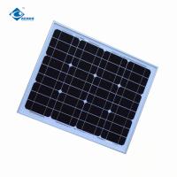 panneau solaire levé en verre d'éclairage solaire à la maison ZW-30W-18V-2 540*445*25mm d'énergie du système 18V 30W