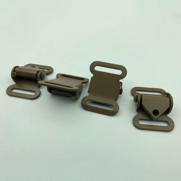 Matte Golden 52x32mm Bag Metal Buckle Handbags Decoration