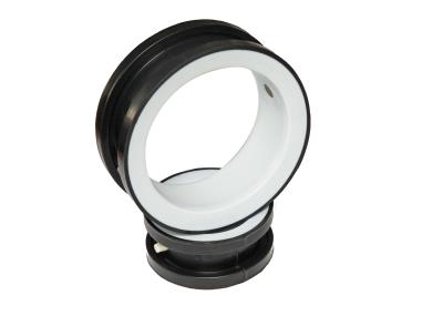 Wafer Type Seat Butterfly Valve High Performance PTFE + FKM Material Custom Color
