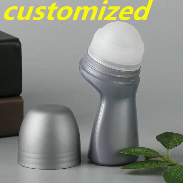 Odor Control Plastic Roll On Bottle HDPE For Women And Men