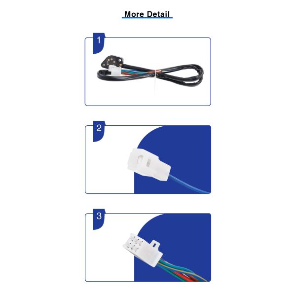 Lighting Function Electric Vehicle Cable Shift for GN125 Motorcycle Gear Position Sensor