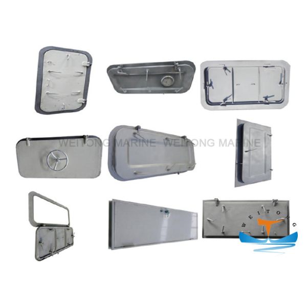 Vessel Watertight Steel Doors Fire Proofing GB/T3477-1996 Standard With Handle