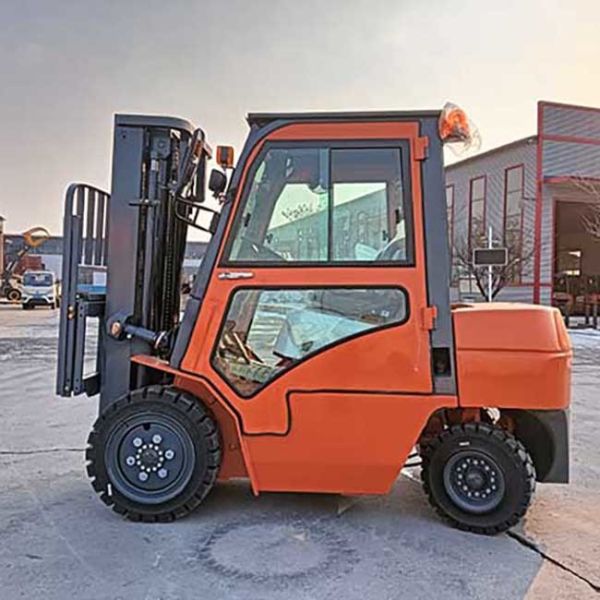 New Diesel Forklift Truck 3500kgs 3.5 Ton Forklift Diesel With Cabin