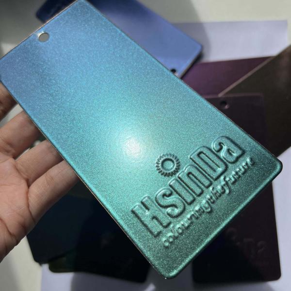 Color Changing Chameleonic Surface Finisher Powder Coating Spray for Transformative Design