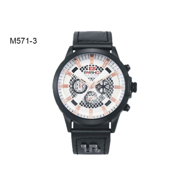 Auto Date Analog Men's Quartz Watch Fashion Wristwatch For Men And Women M571