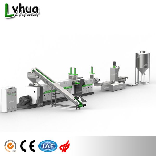 Output 160 - 200kg/H PE Wet Film Granulator Plastic Recycling Industrial Waste Recycling