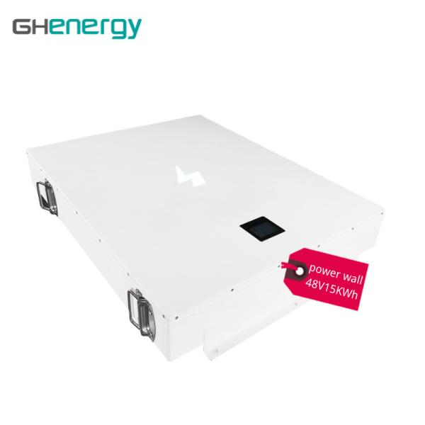 ISO9000 Battery Solar Panel Powerwall 5kwh 48V With Built In BMS