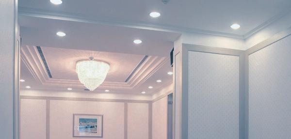 Indoor Square 6 W  Recessed Led Downlights 120 Degree Beam Angle