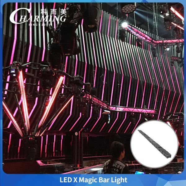 Flexible Combination To Adapt To Different Venues Charming Product LED X Magic Bar Modular Design Charming Product LED X Magic Bar RGB LED Pixel Bar For Entertainment Event  